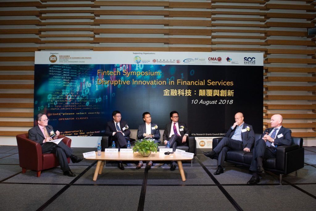 Disruptive Innovation in Financial Services – The New Era of Smart Banking, Fintech Symposium, Hang Seng University of HK, 10 Aug 2018