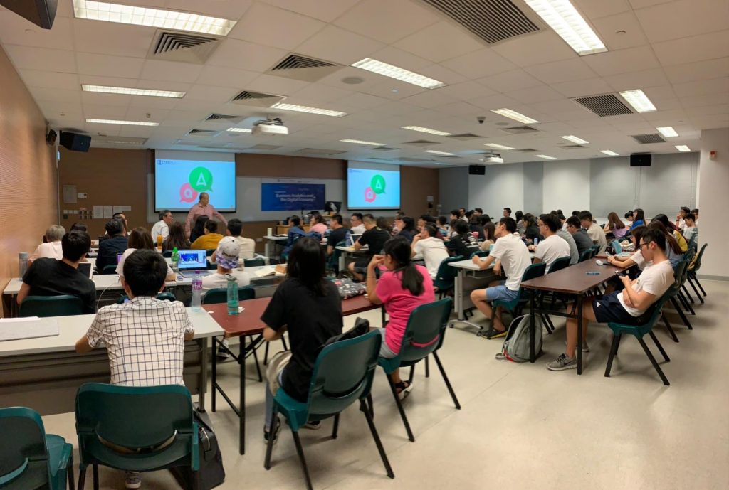 Career Talk “Smart Banking and eCommerce”, Hong Kong Adventist College, 25 Sep 2019