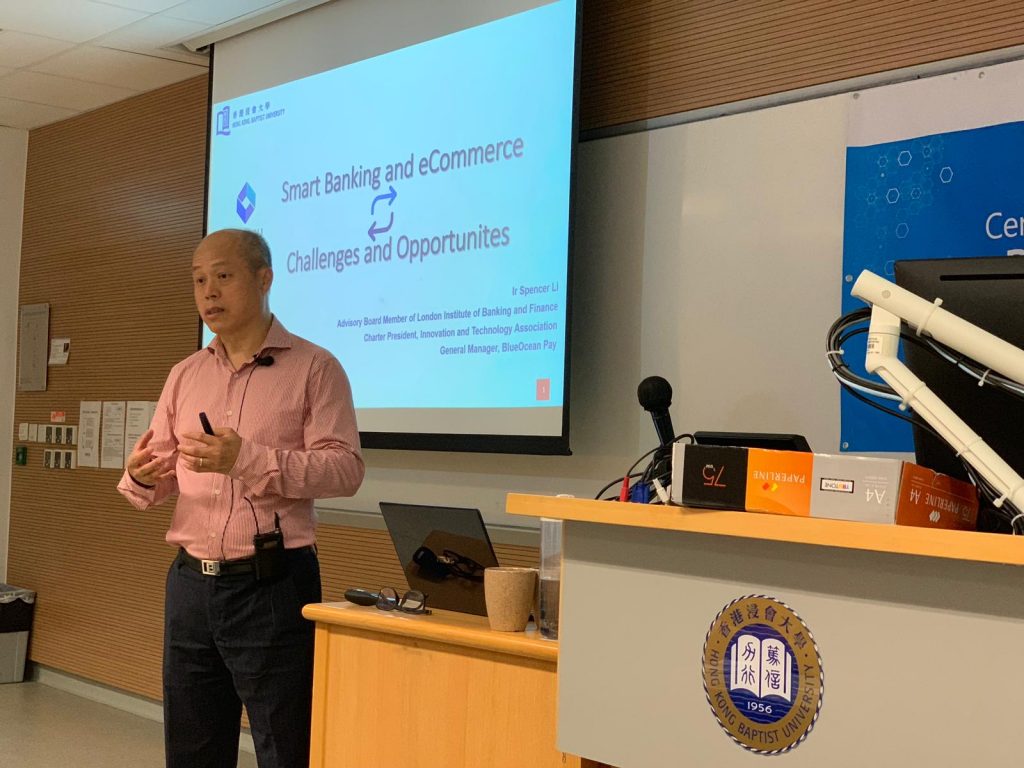 Career Talk “Smart Banking and eCommerce”, Hong Kong Adventist College, 25 Sep 2019