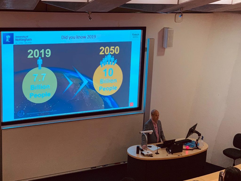 Masterpiece Series Lecture “Startups in Fintech: challenges and opportunities”, The University of Nottingham, UK, 9 May 2019